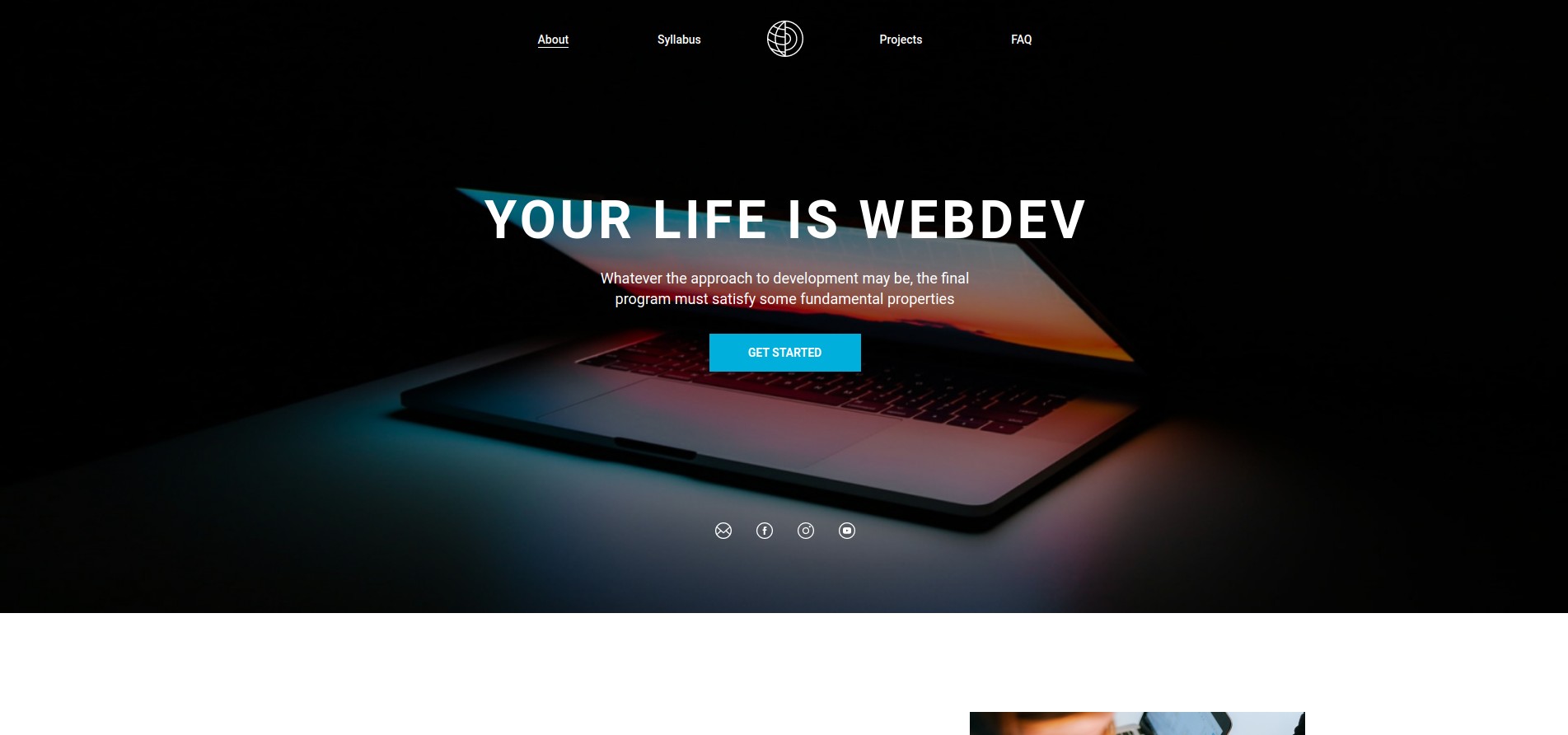Project Webdev preview